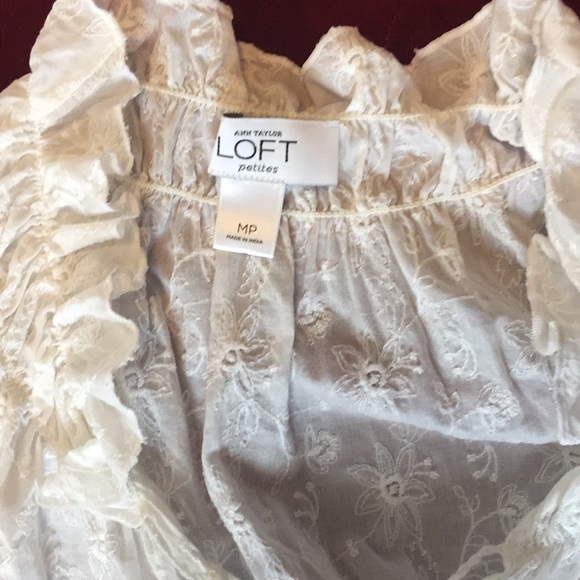 White Loft top - Picture 2 of 2